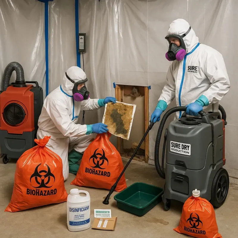 Contaminated Water Handling Protocols process in McIntosh County, ND