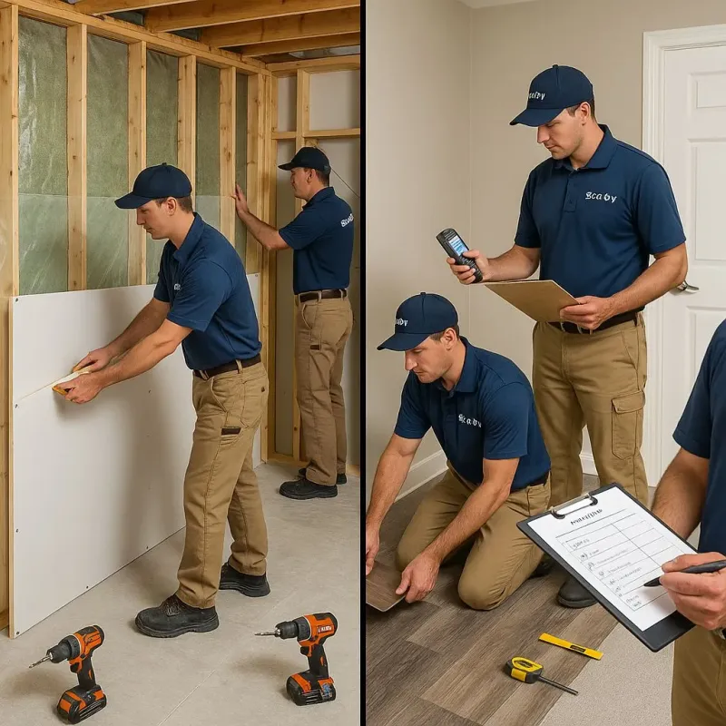 Repairs and Reconstruction process in McIntosh County, ND